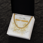 MY BABY DADDY CUBAN CHAIN LINK STAINLESS STEEL