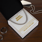 MY BABY DADDY CUBAN LINK CHAIN