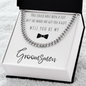 THIS COULD HAVE BEEN A TEXT WILL YPU BE MY GROOMSMEN CUBAN LINK CHAIN