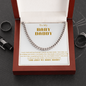 MY BABY DADDY CUBAN LINK CHAIN