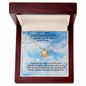 TO MY DEAREST GRANDDAUGHTER Love Knot Necklace