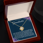 To My Amazing Granddaughter Love Know Necklace