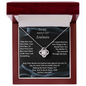 TO MY SMOKIN HOT SOULMATE LOVE KNOT NECKLACE