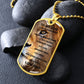 TO MY SON DOG TAG