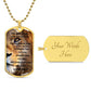 TO MY SON DOG TAG