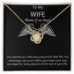 MAMA OF AN ANGEL Love Knot Necklace