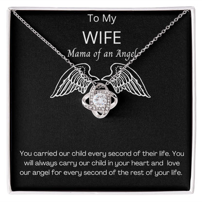 MAMA OF AN ANGEL Love Knot Necklace