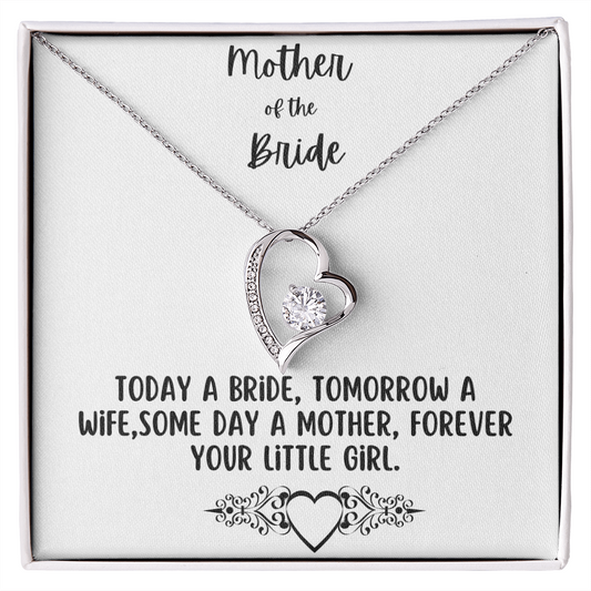 MOTHER OF THE BRIDE FOREVER LOVE NECKLACE